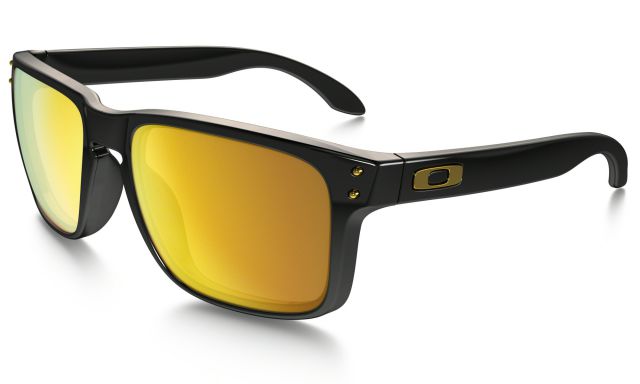 Holbrook (AF) in Polished Black / 24K Gold Iridium